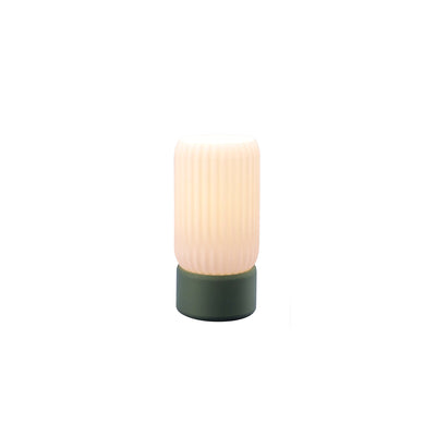 Milk Shade Barrel Lamp - Eco Friendly Modular Table Light