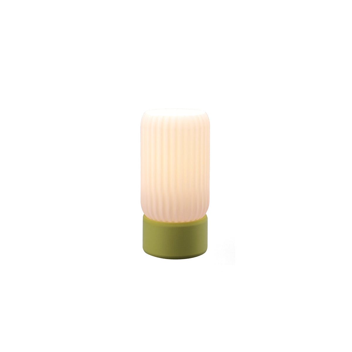 Milk Shade Barrel Lamp - Eco Friendly Modular Table Light