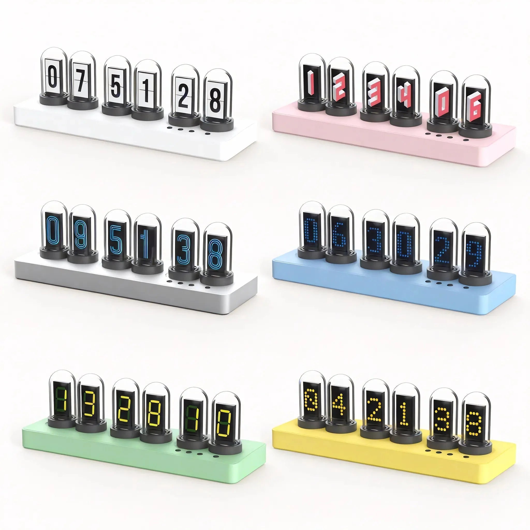 IPS MINI | Smart Digital Workspace Clock