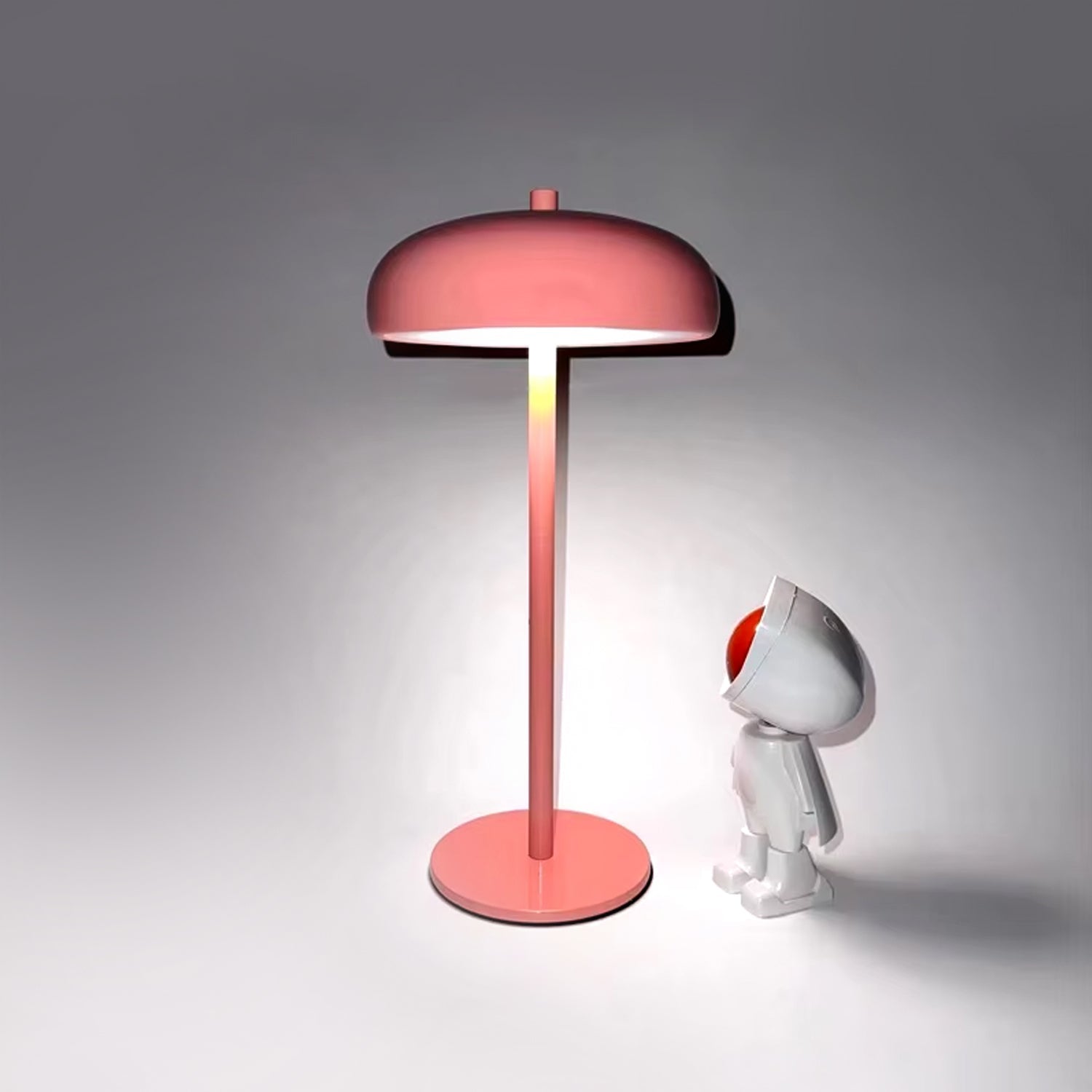 Mini Dome Mushroom Lamp - Cordless Table Light