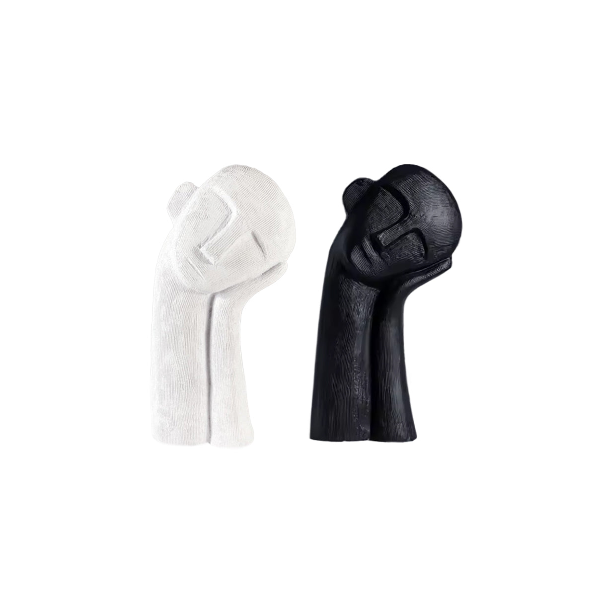 Minimalist Figure Sculpture - Abstract Resin Ornament