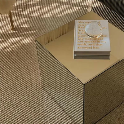 Mirror Cube Table – Modern Acrylic Coffee Table