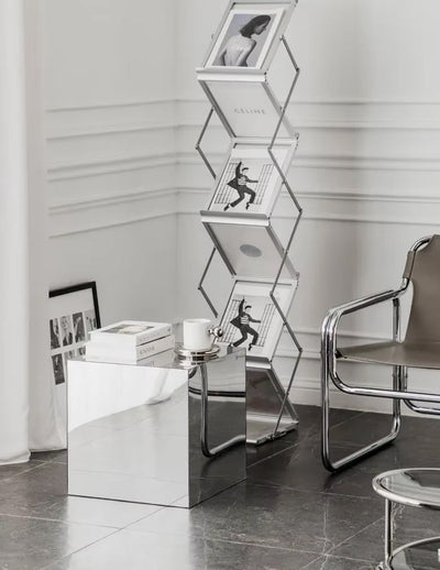 Mirror Cube Table – Modern Acrylic Coffee Table