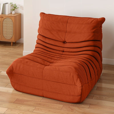 Moasis Bean Bag Chairs Single Sofa with Memory Foam
