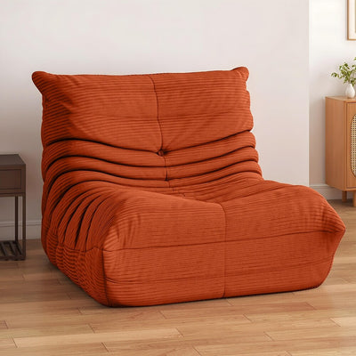 Moasis Bean Bag Chairs Single Sofa with Memory Foam