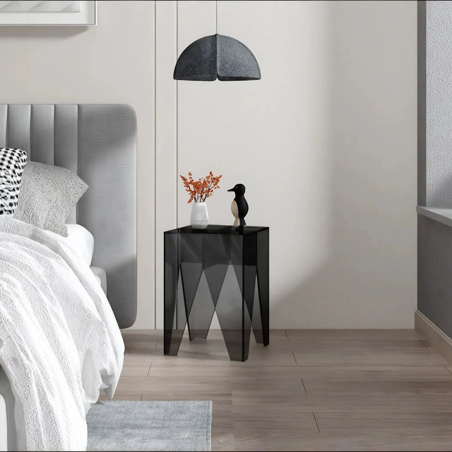 MODERN PRISM | Translucent Acrylic Accent Table