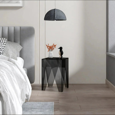 MODERN PRISM | Translucent Acrylic Accent Table