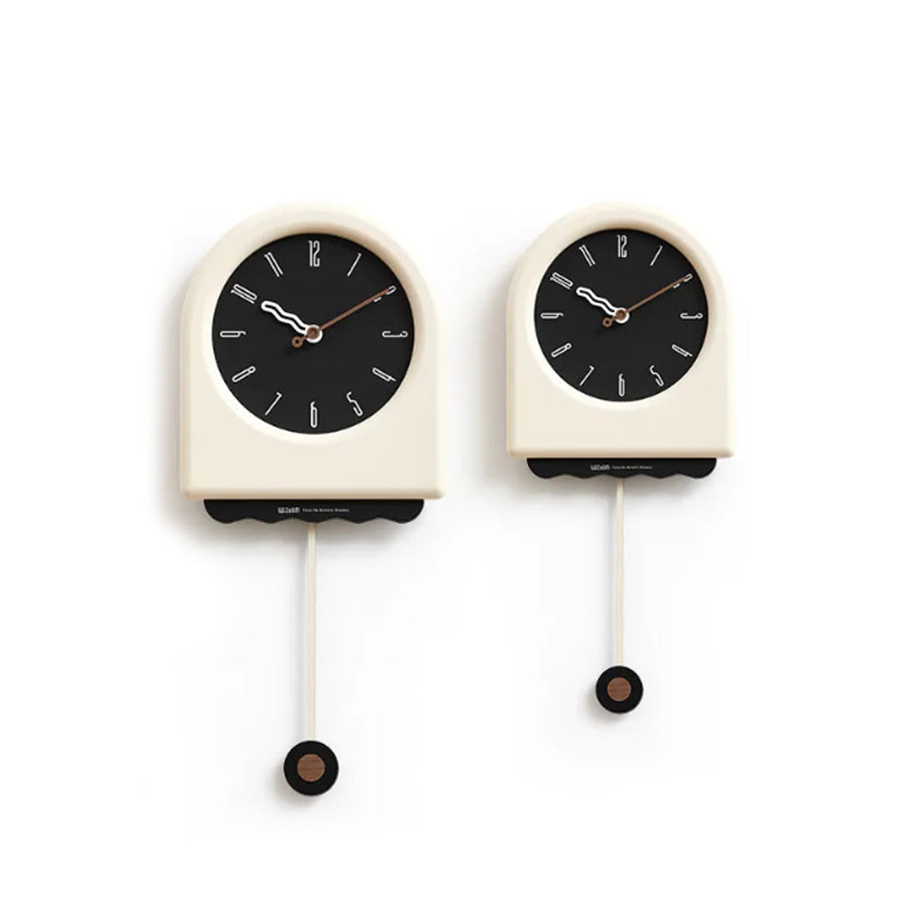 Modern Pendulum Clock - Sophisticated Acrylic Wall Clock