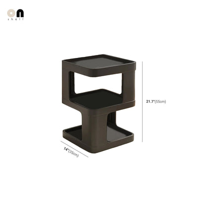 ABS Origami Side Table - Modern Lightweight Accent Table