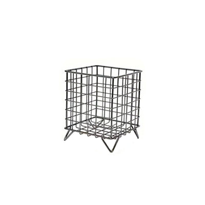 Desk Storage Basket - Mini Mesh Organizer Compact Stainless Steel
