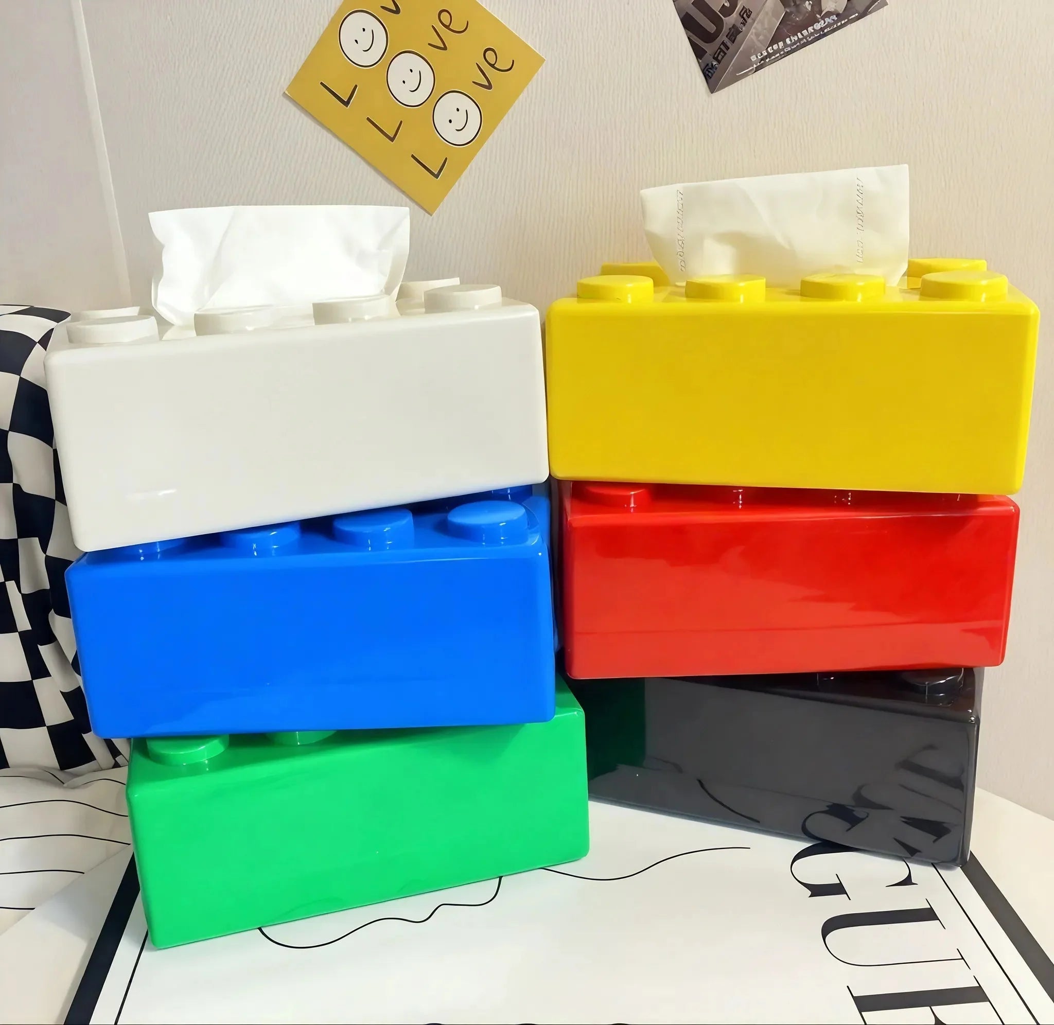 BRICK | Modular Tissue Box & Desktop Organizer