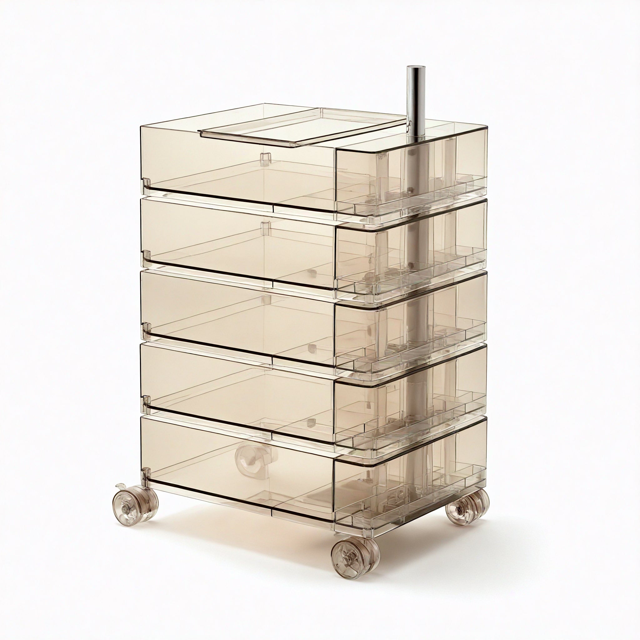 MODULAR MOTION | 360° Rotating 5-Drawer Tower