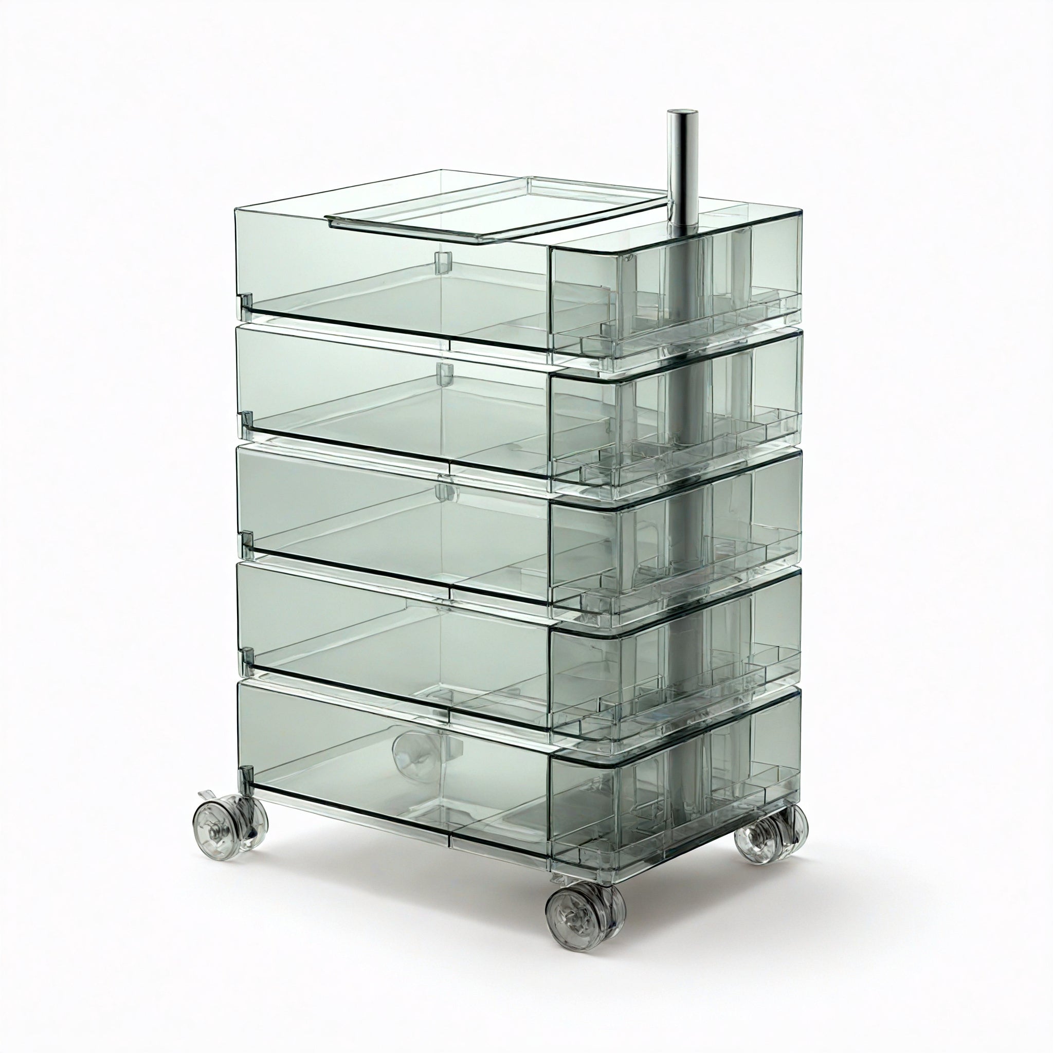 MODULAR MOTION | 360° Rotating 5-Drawer Tower