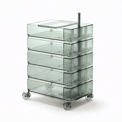 MODULAR MOTION | 360° Rotating 5-Drawer Tower