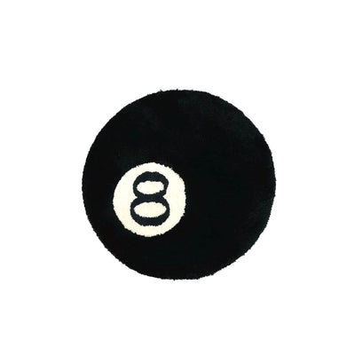 8 Ball Rug – Modern Area Rug | Polyester Floor Mat