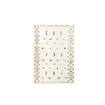 Morocco Style Rug – Abstract Area Rug, Handcrafted Art Carpet