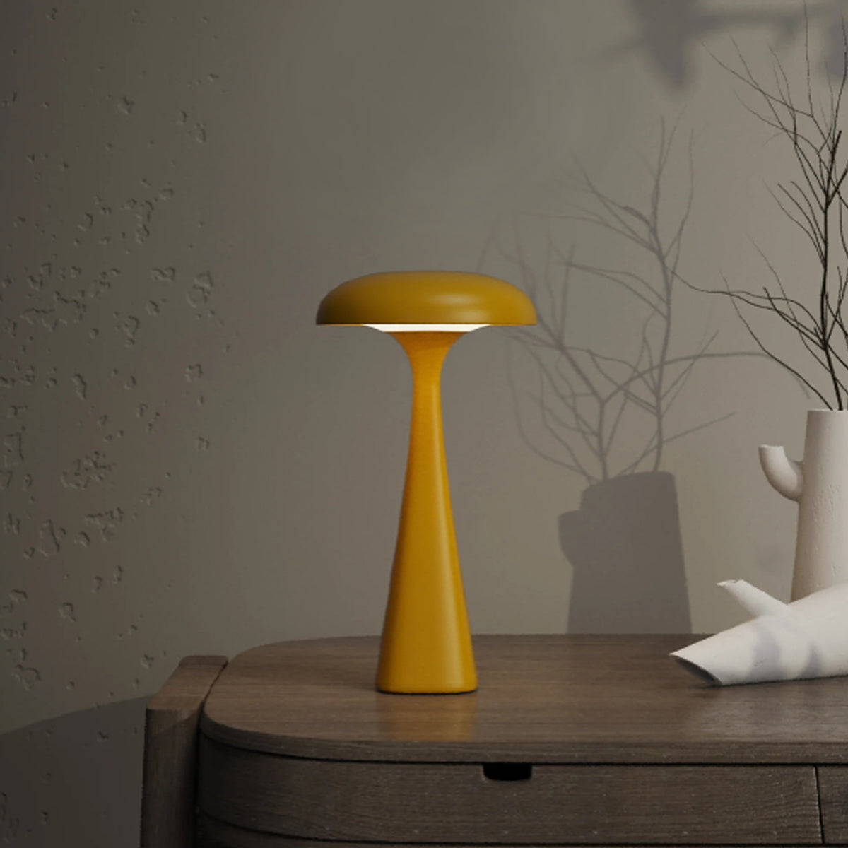 Cordless Table Lamp | Rechargeable Touch Dimmable Light