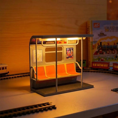 NYC Subway Lamp 3D Printed