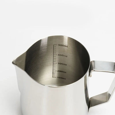 Milk Frothing Pitcher - Stainless Steel 350ml & 600ml Thermal Layered