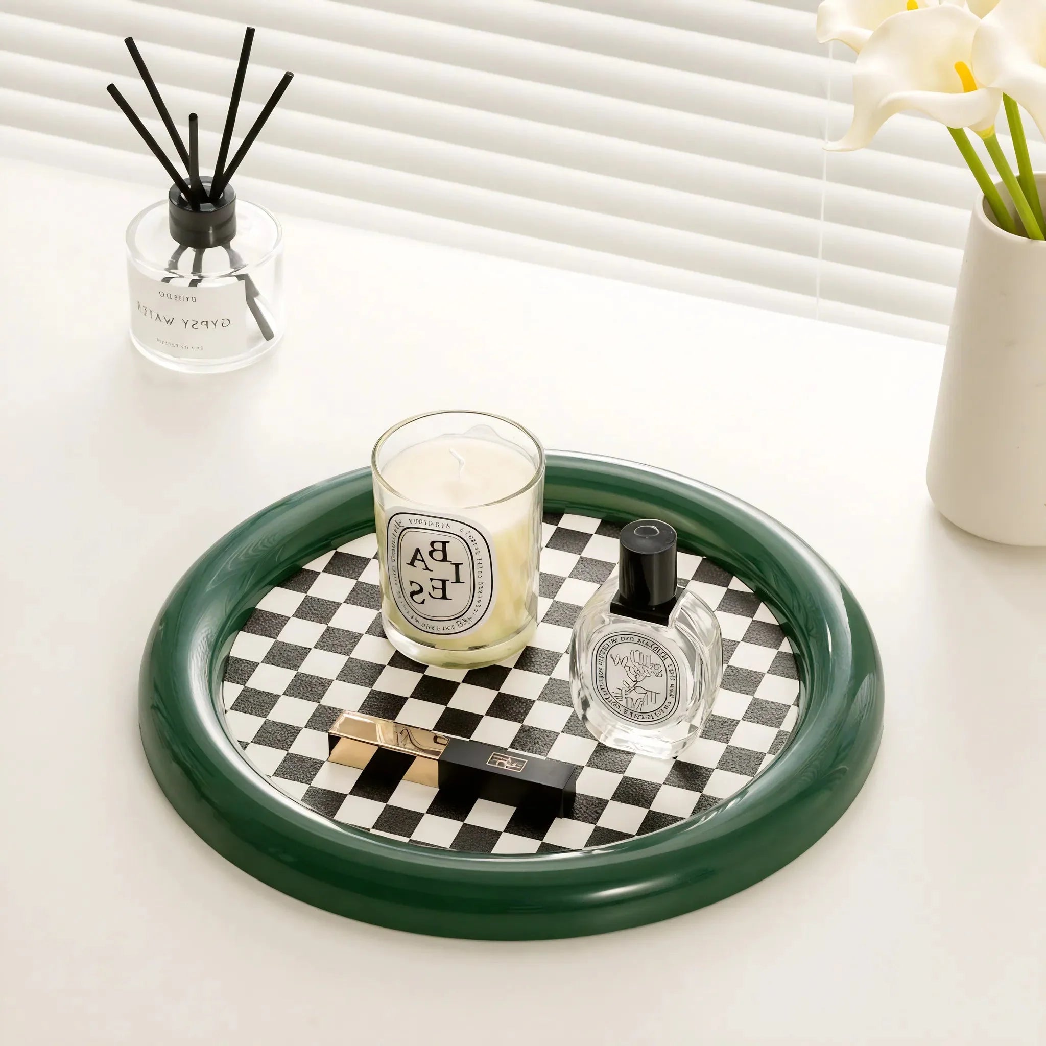 NORDIC | Checkerboard Minimalist Organizer Tray