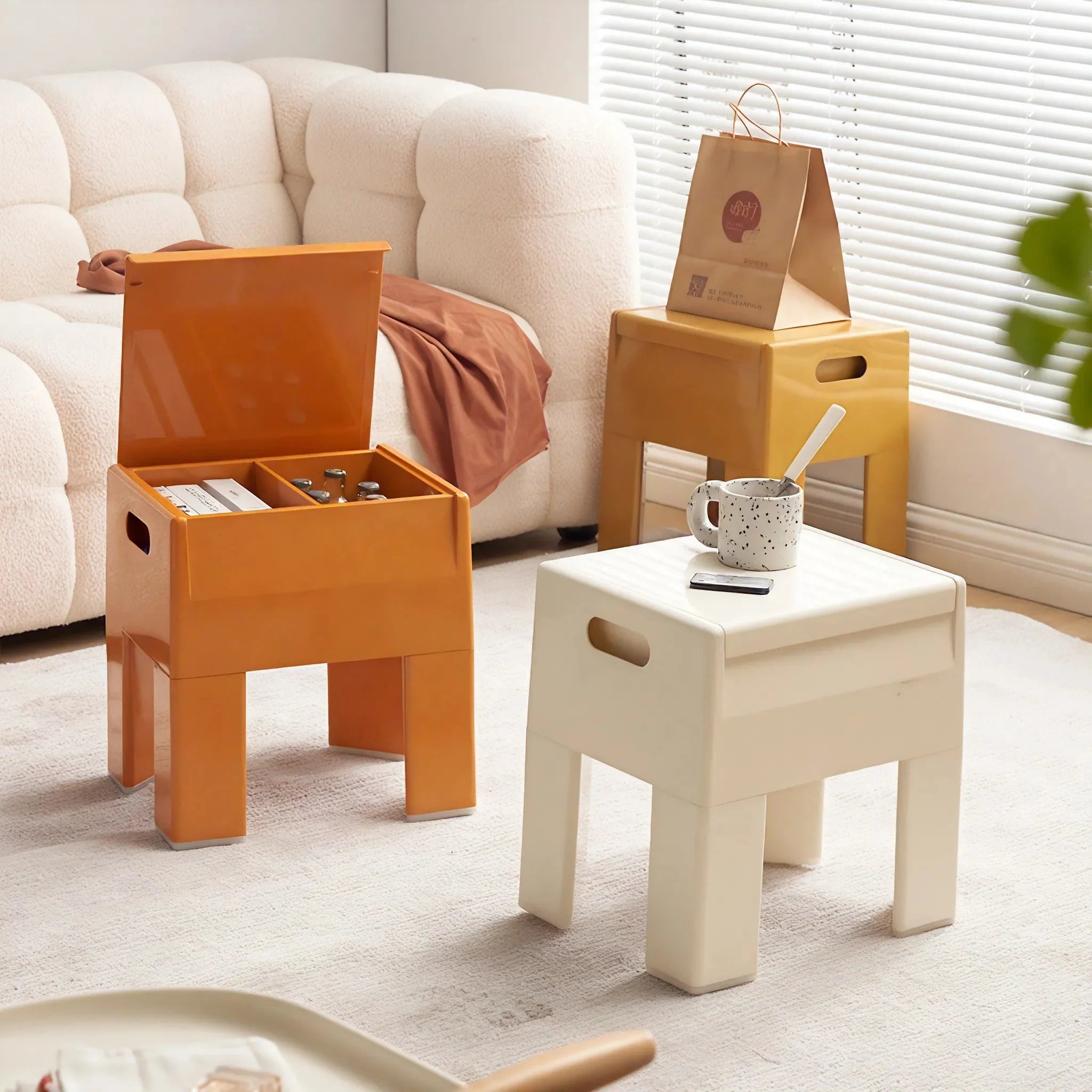 NORDIC NOOK | The Hidden Storage Stool