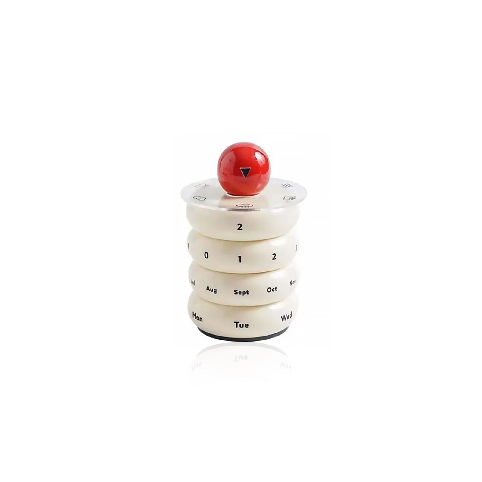 Rotating Desk Calendar - Nordic Donut Design