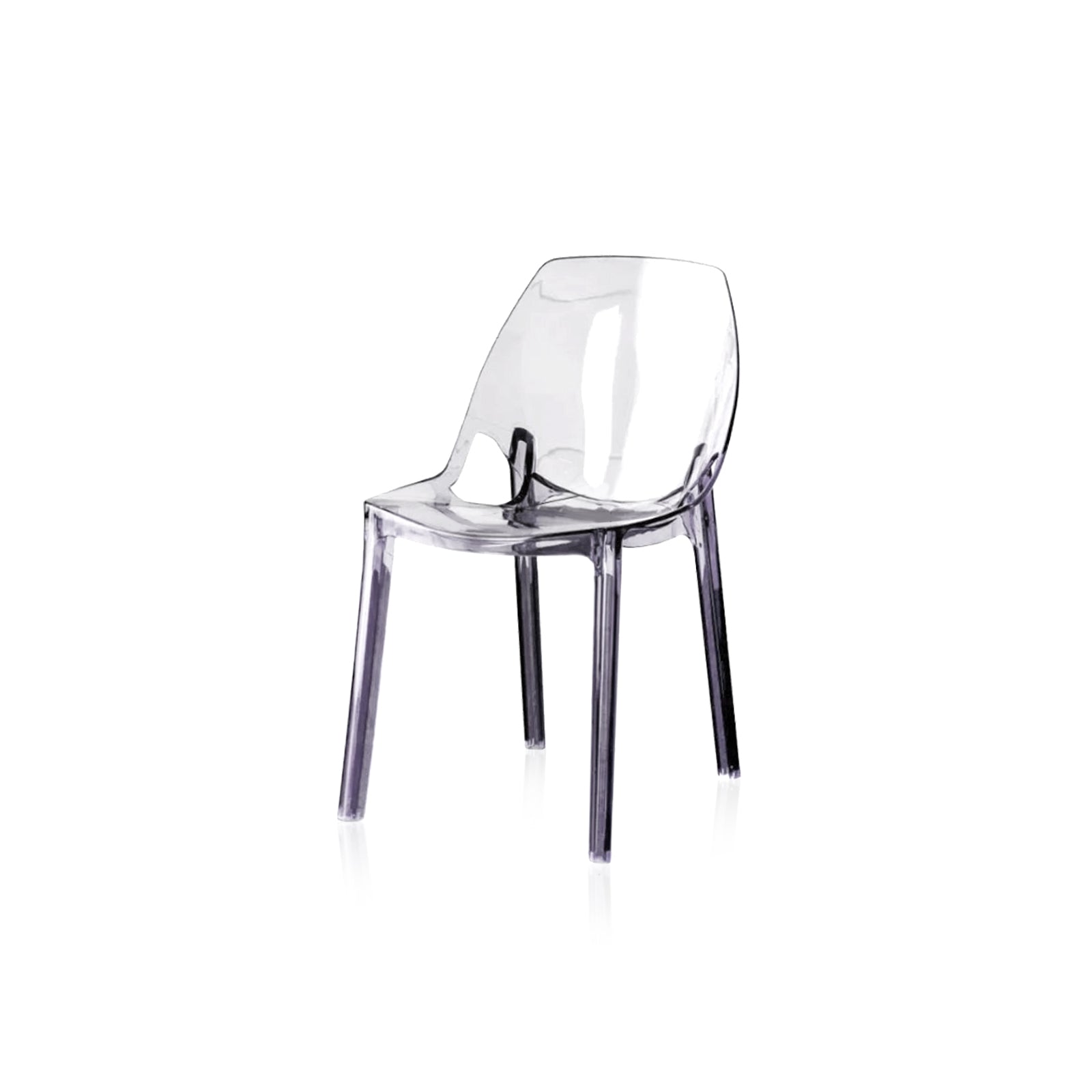 Acrylic Dining Chair - Nordic Clear Durable Seat