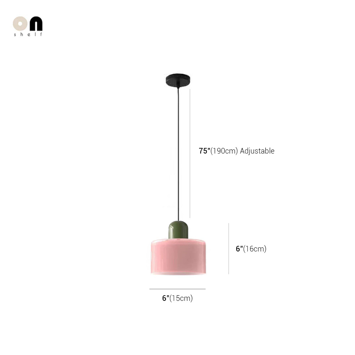 Nordic Glass Pendant Lamp - Contemporary Interior Light