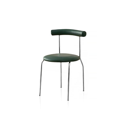 Minimalist Metal Frame Chair - Nordic Dining Seat