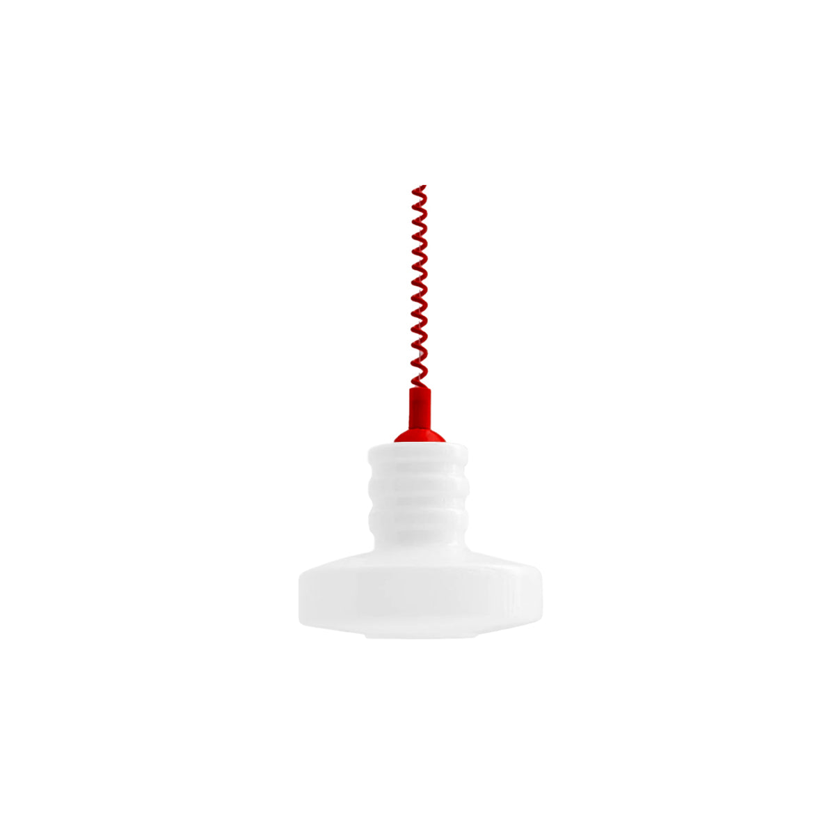Retro Pendant Lamp - Geometric Coil-Line Light