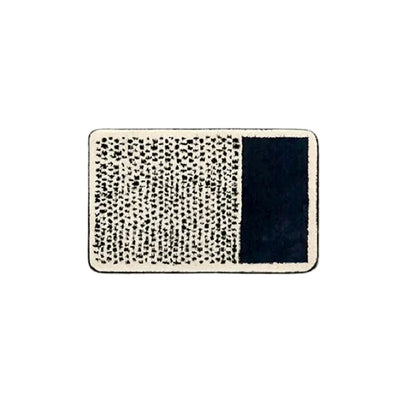 Nordic Bath Mat – Hand Crafted Abstract Plush Rug