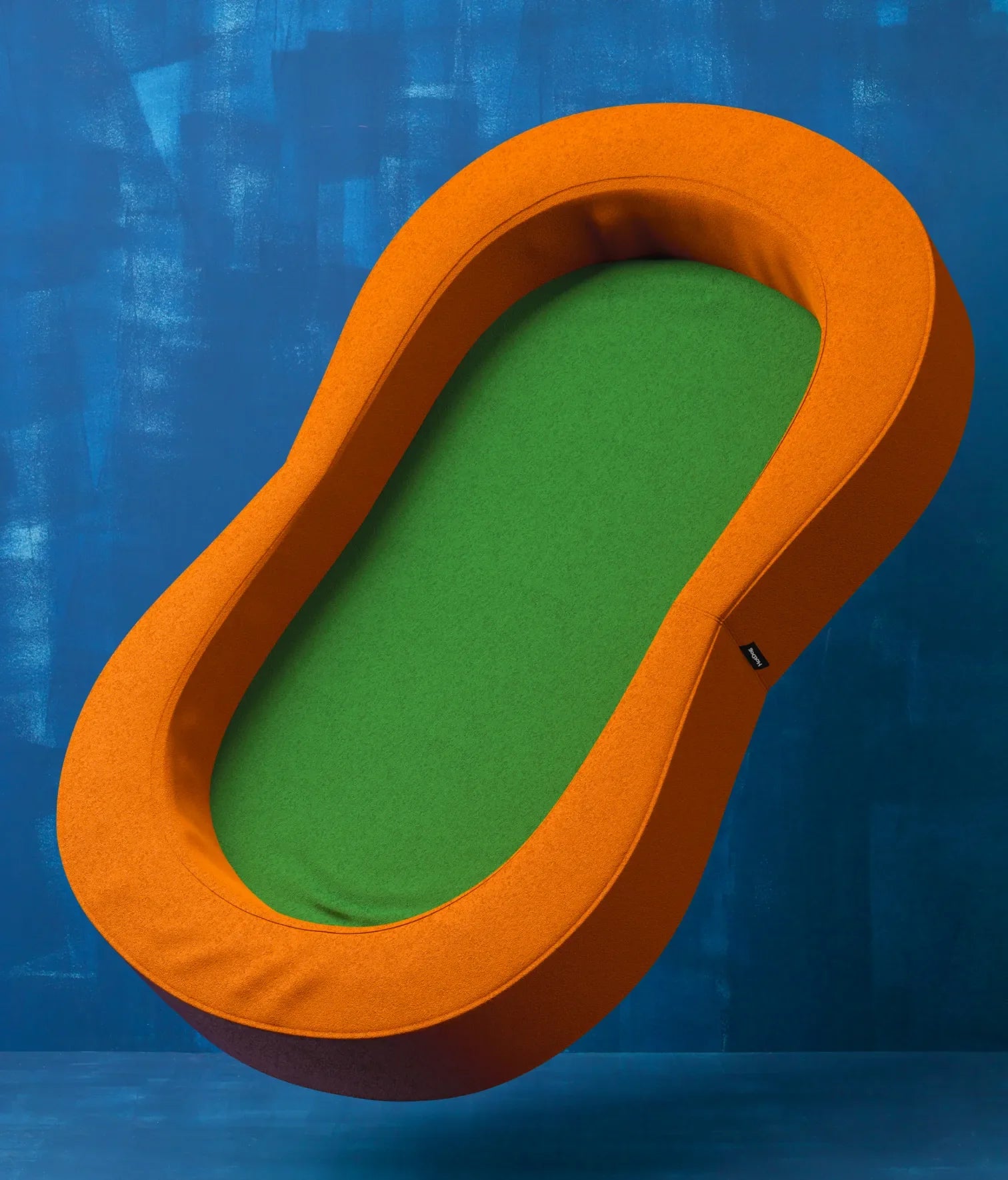 Viscoelastic bed orange and green