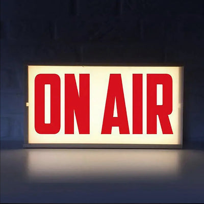 Retro Lightbox Lamp – On Air Sign Table Lamp