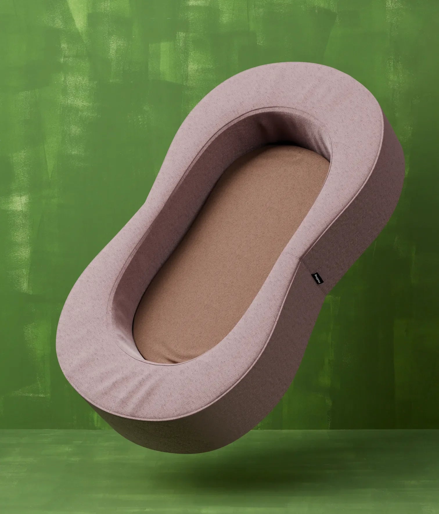 Viscoelastic bed pink and brown