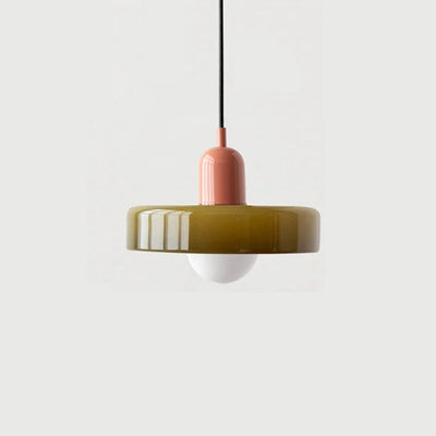 Nordic Pendant Lamp - Glass Round Ceiling Light