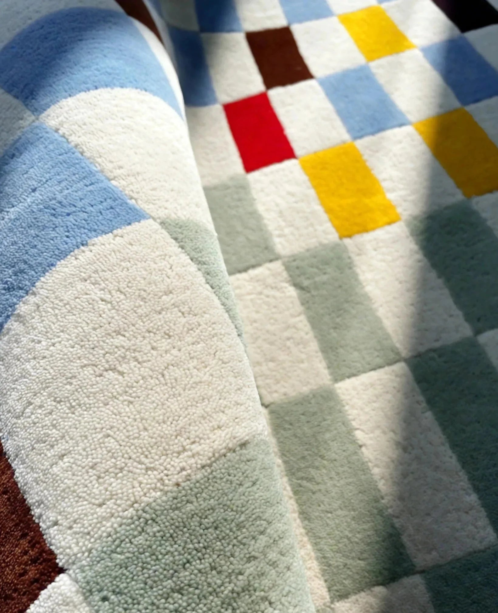 PIXEL HARMONY | Abstract Nordic Wool Rug