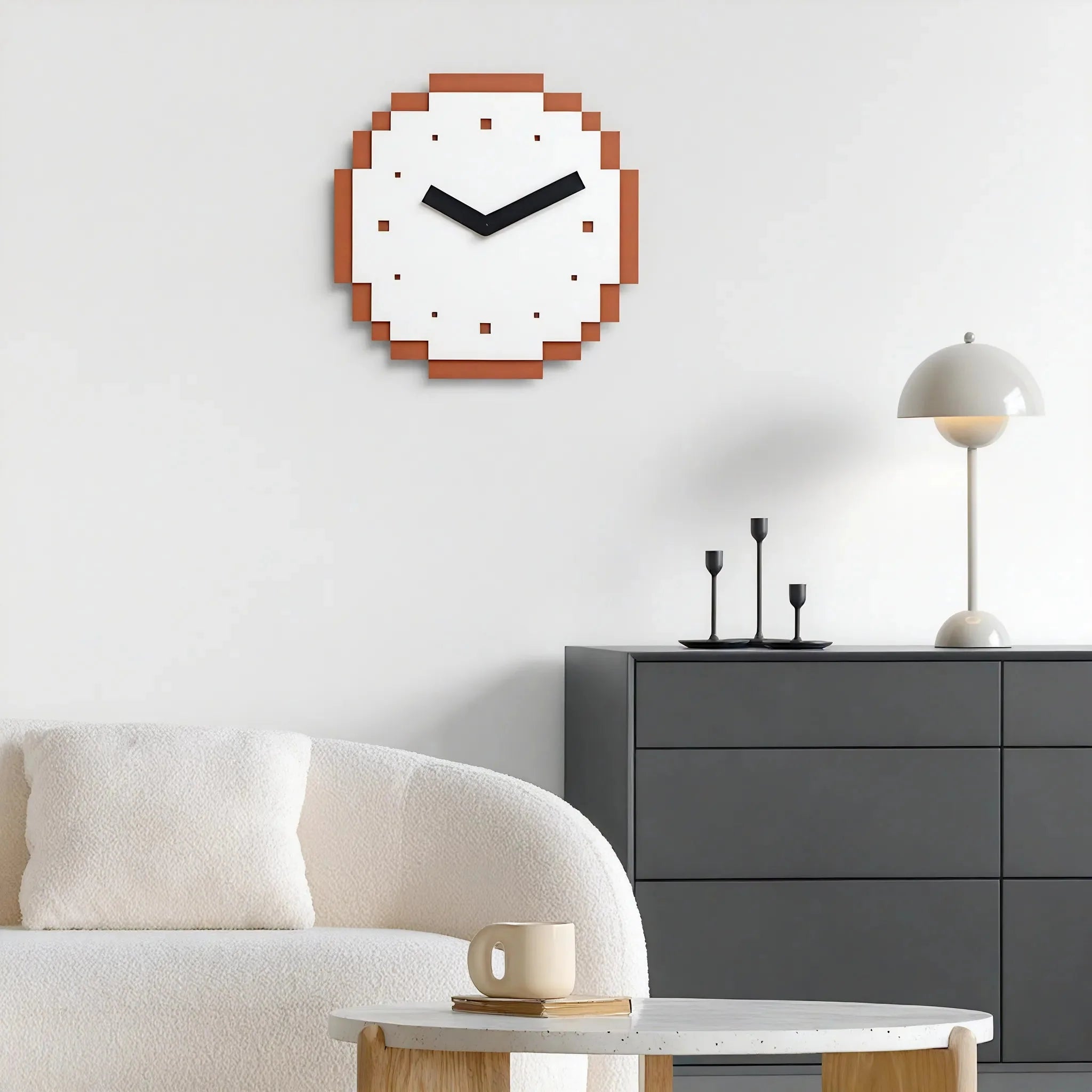 PIXEL | Modern Minimalist Wall Clock
