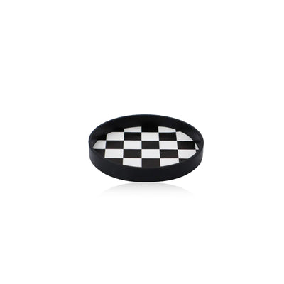 Plaid Cup Coaster - Checkerboard Drink Mat Pad