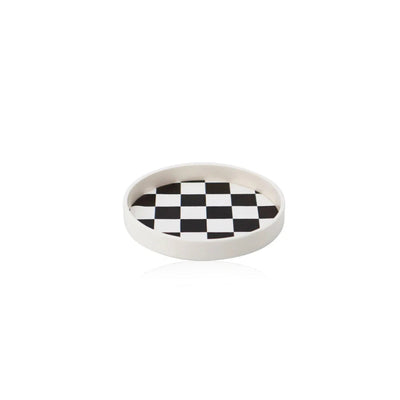 Plaid Cup Coaster - Checkerboard Drink Mat Pad
