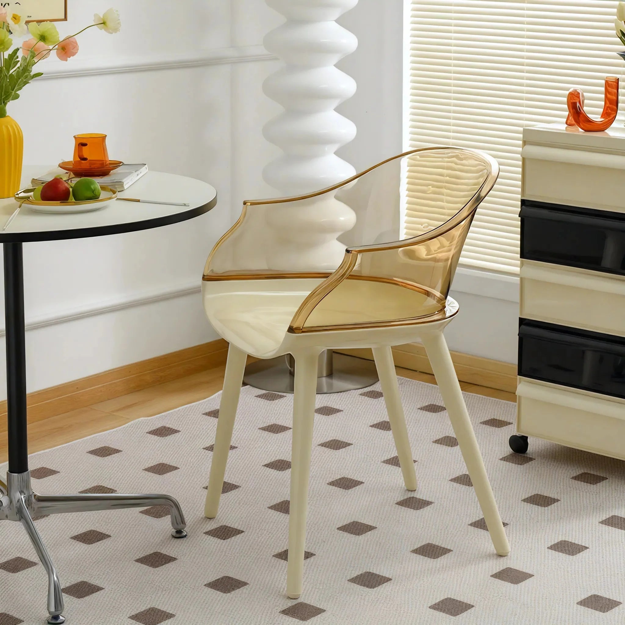 PRISM POP | Translucent Modern Dining Seat