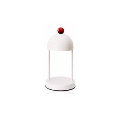 Modern Candle Warmer - Red Metal Electric Lamp