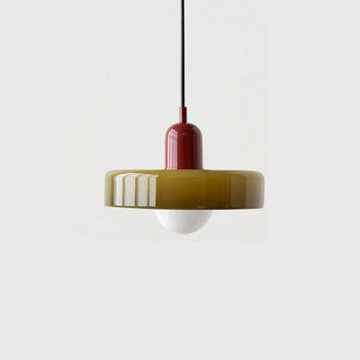 Nordic Pendant Lamp - Glass Round Ceiling Light