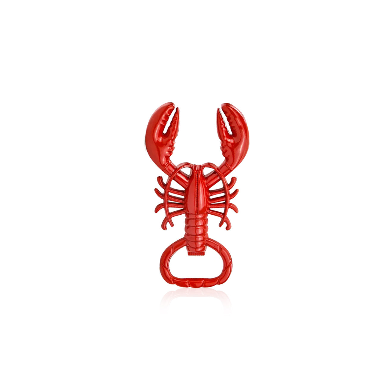 Lobster Bottle Opener - Compact Zinc Alloy Keychain