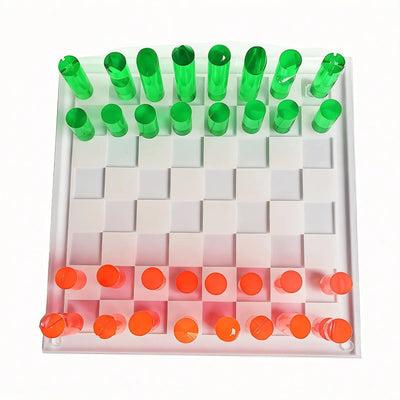 CHROMA | Retro Acrylic Chess Set
