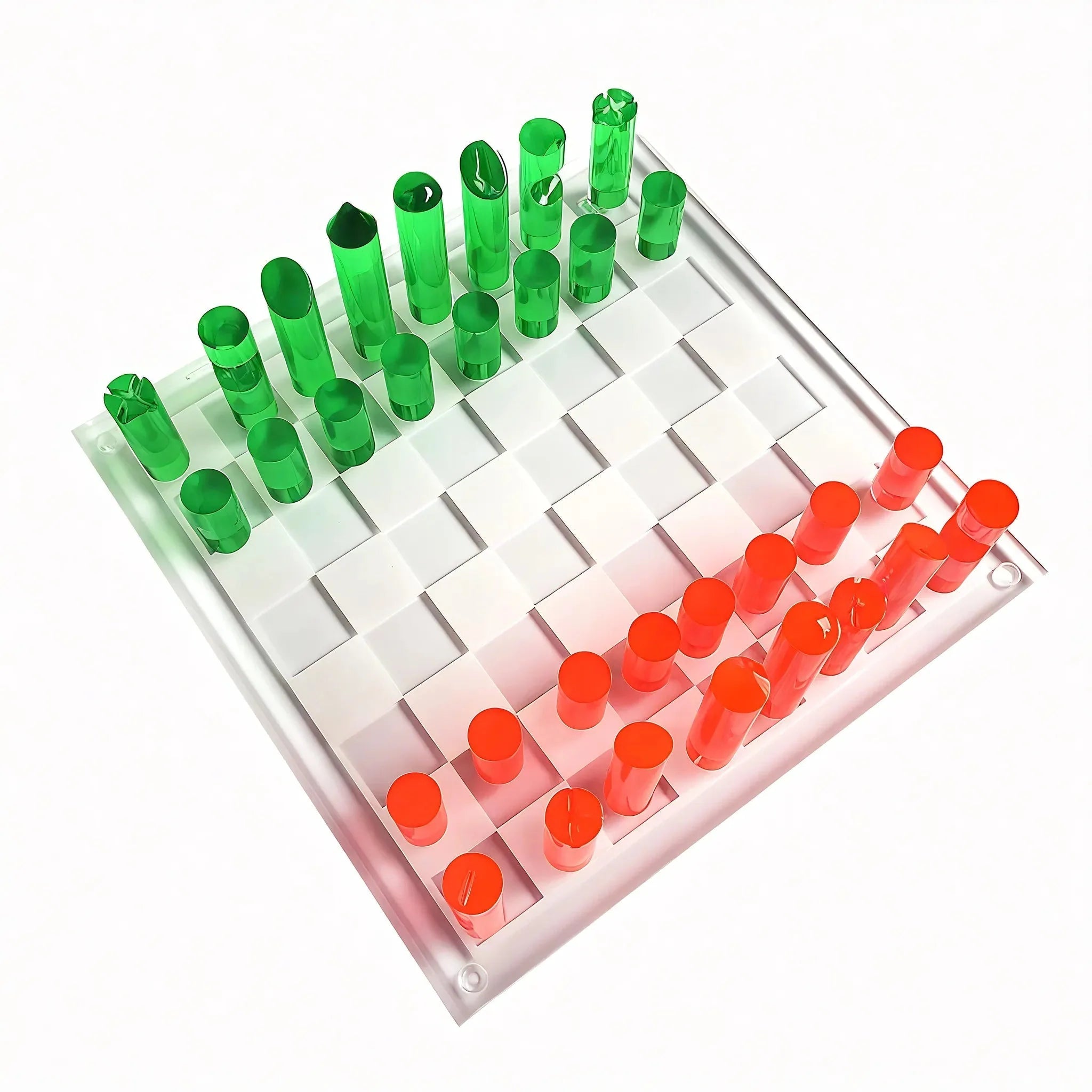 CHROMA | Retro Acrylic Chess Set