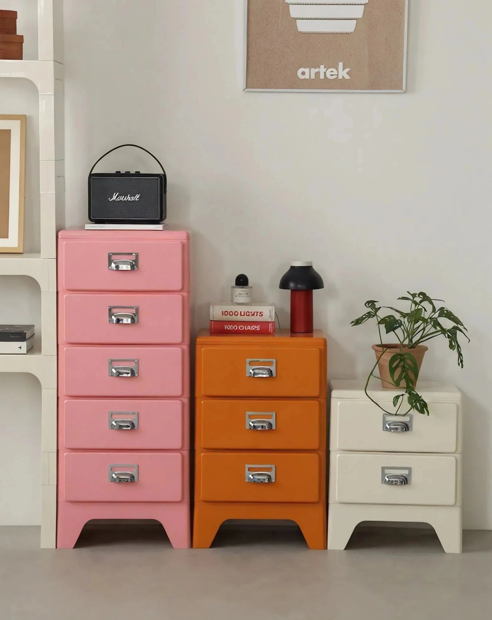 COLORPOP | Retro Stackable Drawer Cabinet