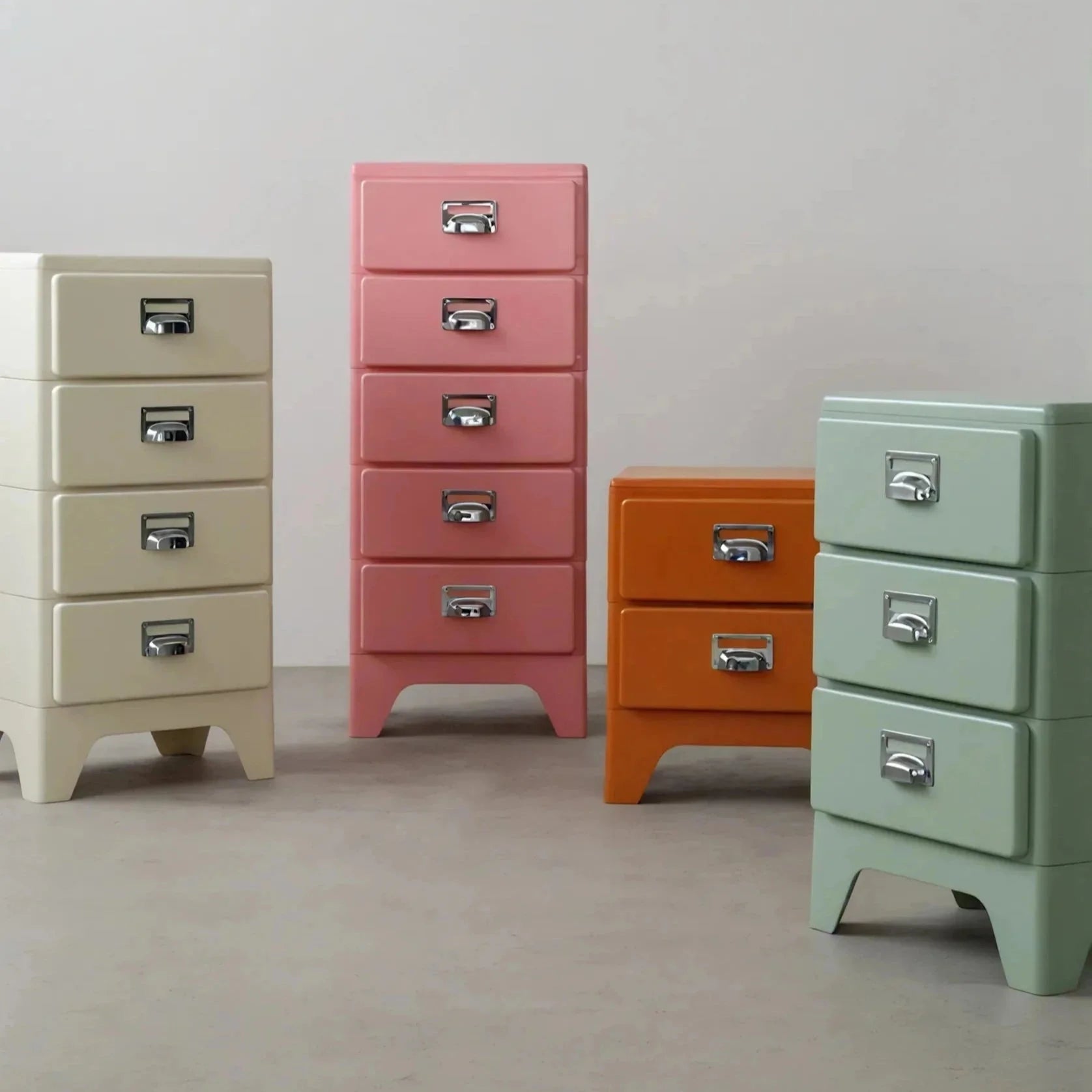 COLORPOP | Retro Stackable Drawer Cabinet