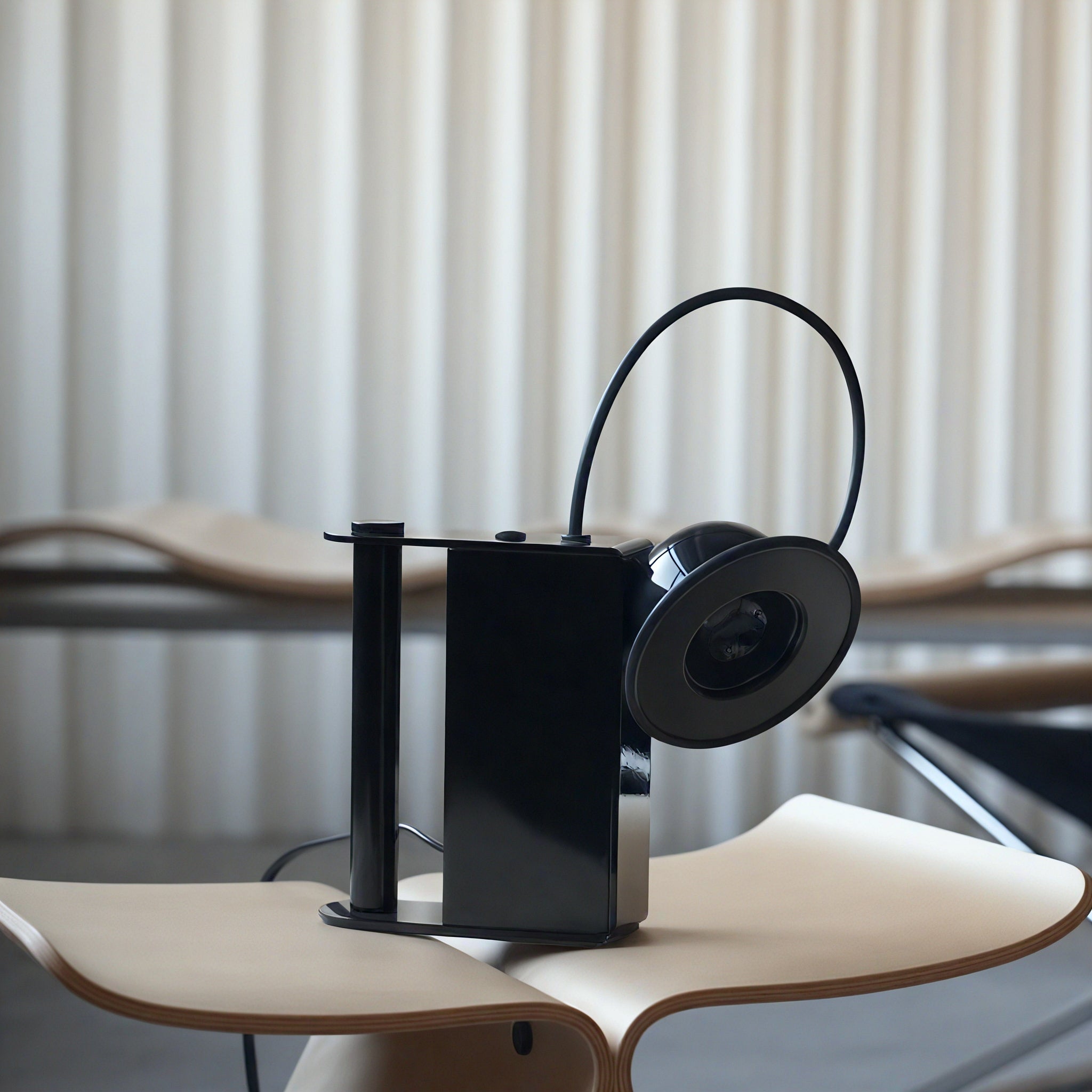 Retro Minibox Table & Wall Lamp