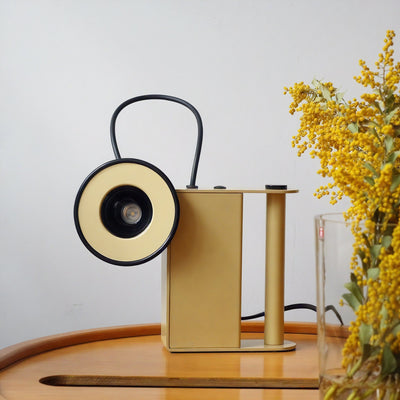 Retro Minibox Table & Wall Lamp