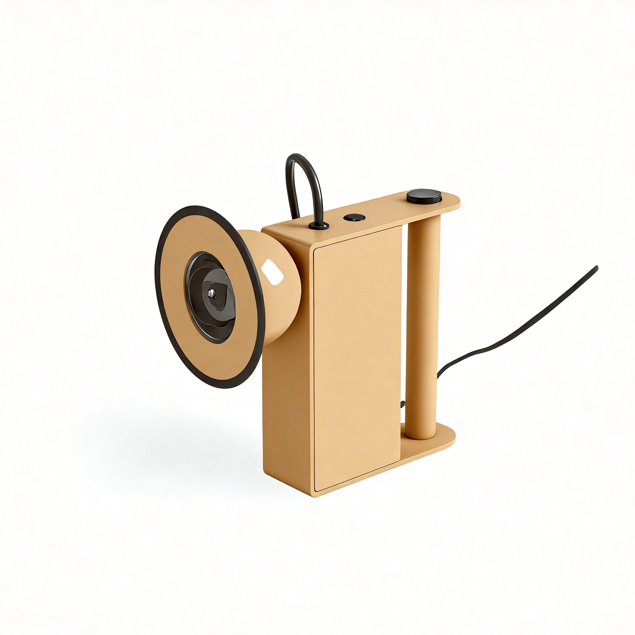 Retro Minibox Table & Wall Lamp